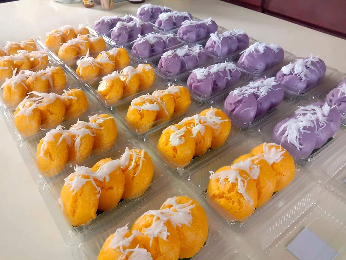 ขนมตาล 2 สี